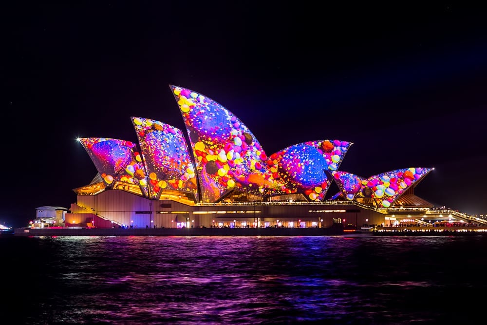 Vivid 悉尼港遊船