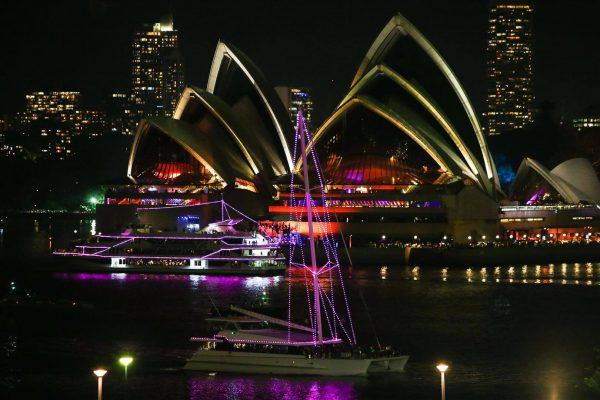Bucks party celebration on Sydney Harbour